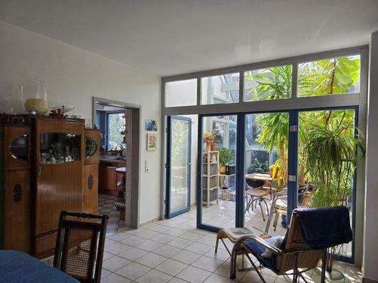 Großzügige Verglasung