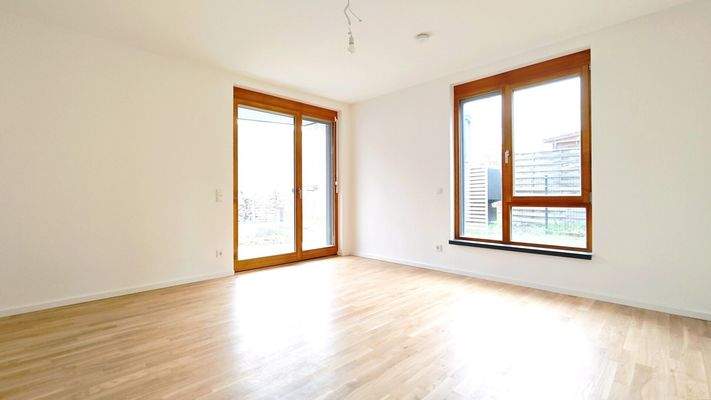 Schlafzimmer mit Terrasse