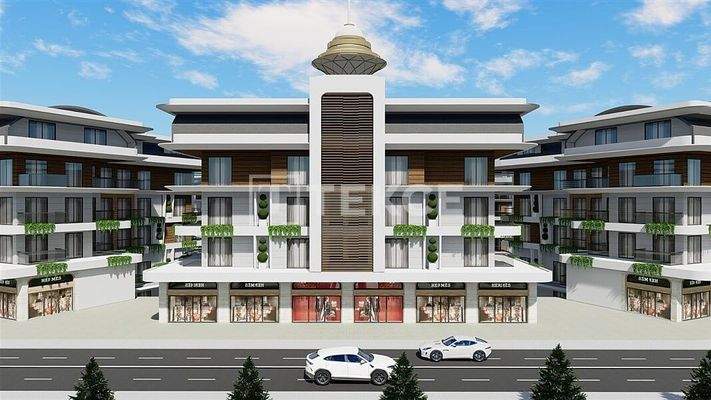 Luxury Apartments for Sale in Oba Alanya with Hotel Concept