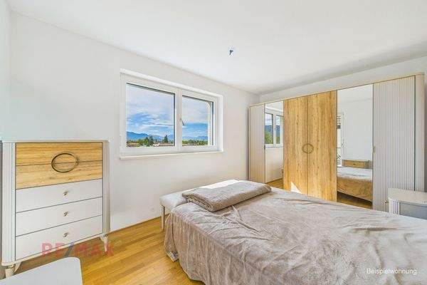 Beispielwohnung Schlafzimmer