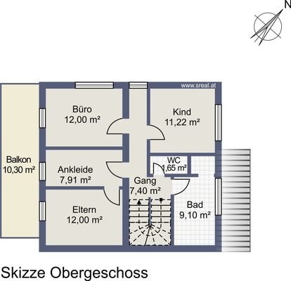 Planskizze OG