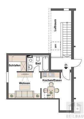 Grundriss (nicht maßstäblich)