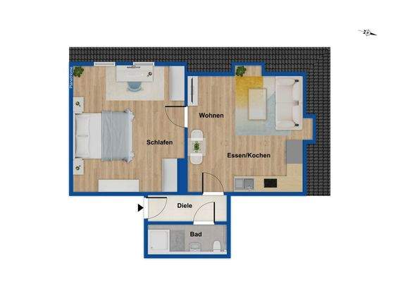 Grundriss - Obergeschoss