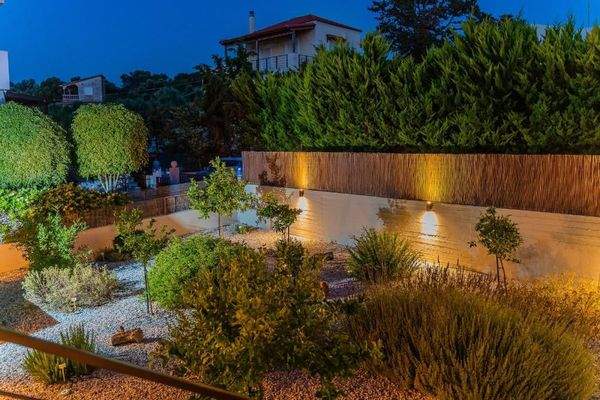 Kreta, Pigianos Kampos: Stilvolle Villa mit beheiztem Pool und Gästestudio in der Nähe von Rethymno zu verkaufen