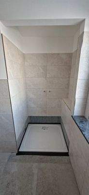 Die begehbare Dusche