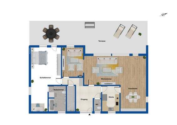 Grundriss Erdgeschoss