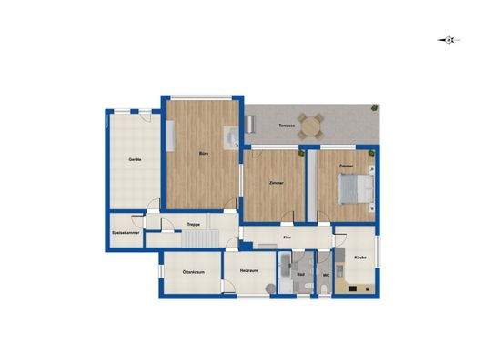 Grundriss Untergeschoss