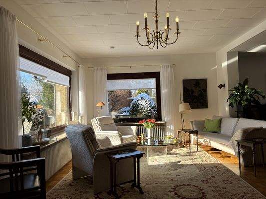 sonnendurchflutetes Wohnzimmer