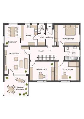 Grundriss Erdgeschoss