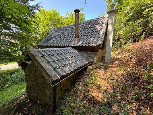 Rückansicht vom Backhaus 