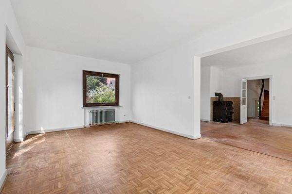 Inneinanderliegende Wohnräume