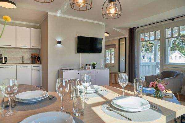 Der helle Wohn-Essbereich