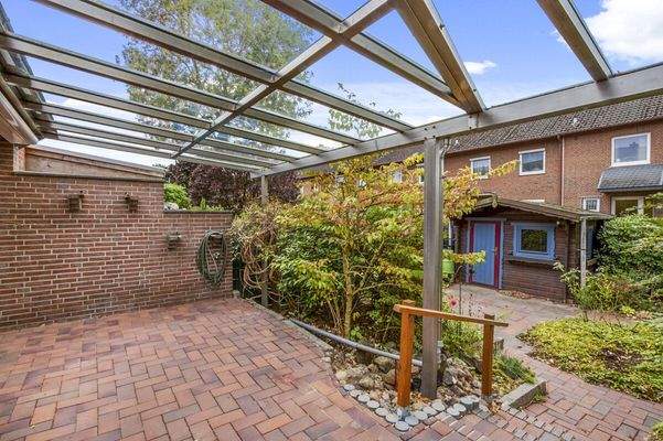 Überdachte Terrasse