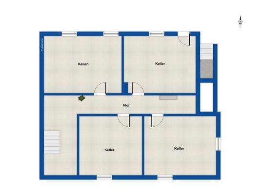 Grundriss Kellergeschoss