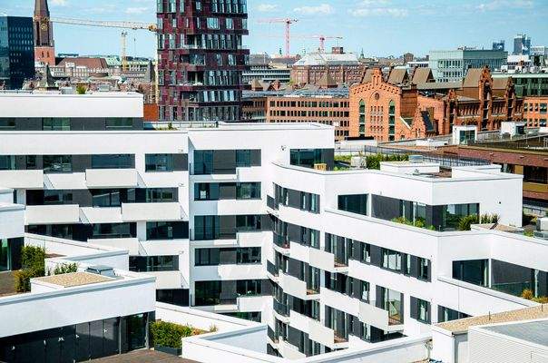 ELEVEN DECKS Süd-Westansicht zum Innenhof