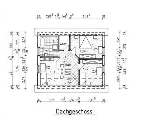 Grundriss Dachgeschoss