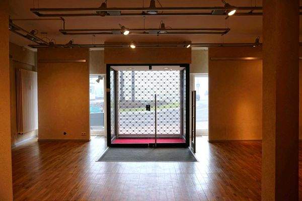 Eingangsbereich des Ladens