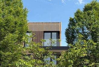 Holzfassade