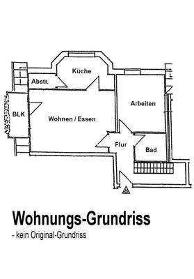 Wohnungs-Grundriss
