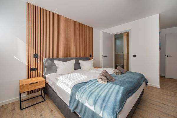 Das praktische En-suite-Badezimmer