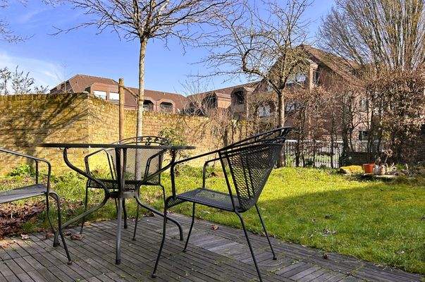 Vom Marktplatz direkt in den Garten