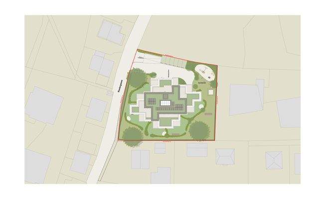 Riedergasse, Bregenz-Lageplan