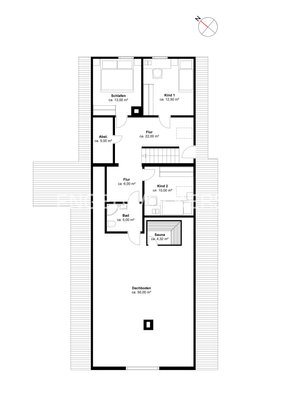 Grundriss Obergeschoss