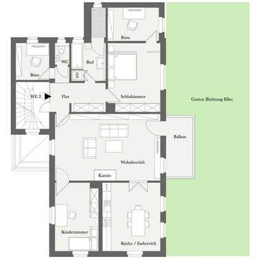 Grundriss - Obergeschoss