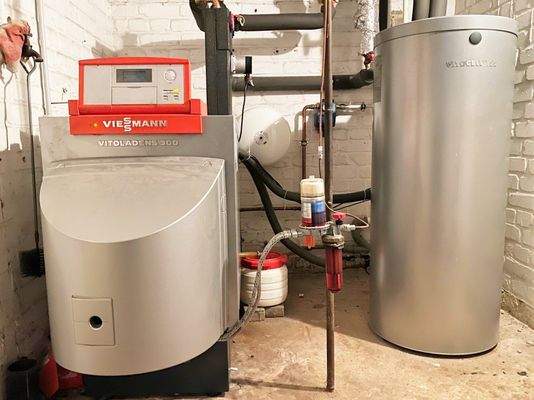Heizungsanlage von 2009 mit WW-Speicher