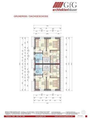 Grundriss Dachgeschoss Jubile GfG