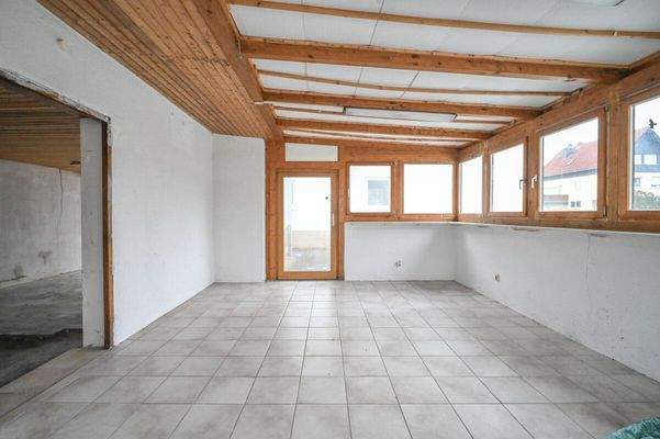 Überdachter Freisitz