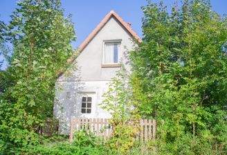 Giebelseitenansicht Zufahrt