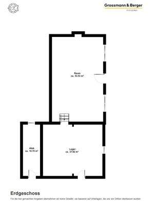 Erdgeschoss Nebengebäude