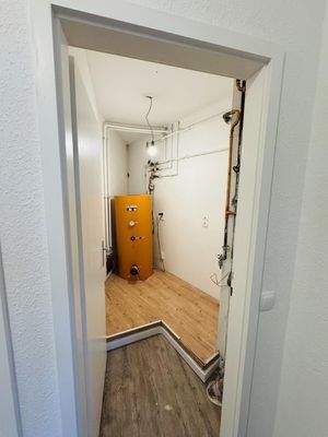 Kammer mit Heizkessel