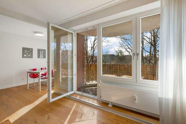 Wohnbereich / Balkon