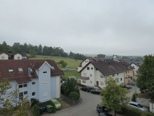 Ausblick vom Balkon