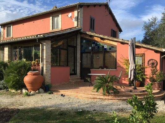 Zweite Terrasse auf der Südostseite