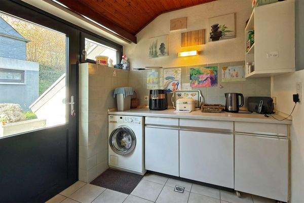 Waschküche an der Küche