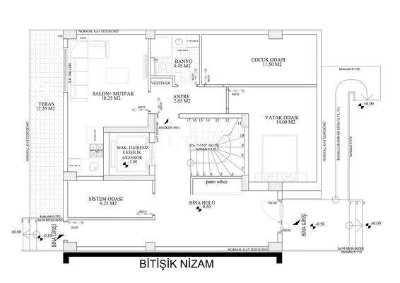 Apartments near Daily Needs and Tram Station in Antalya Kepez