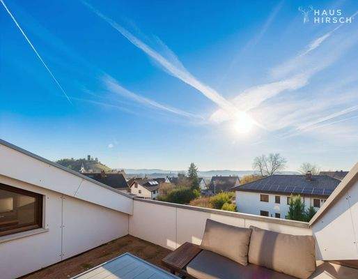 Aussicht Dachterrasse