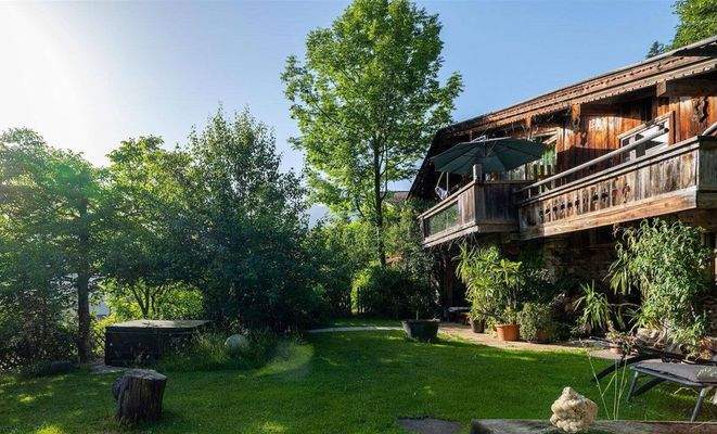 Chalet Außen Sommer