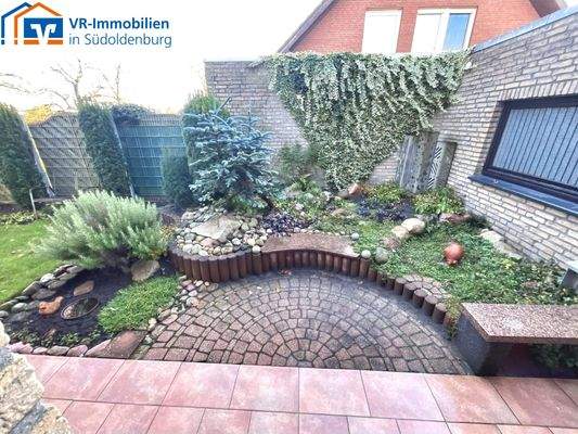 Ziergarten an der Terrasse