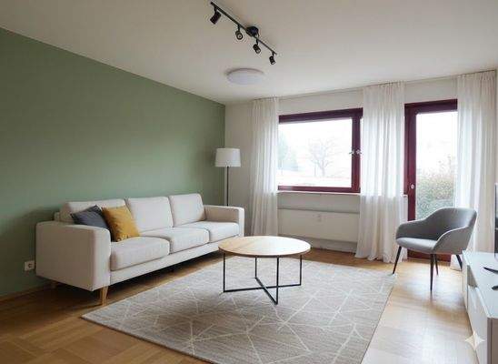 virtuell möbliert (KI-gestützt)