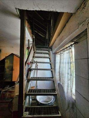Scheune / Aufgang zum Dachboden
