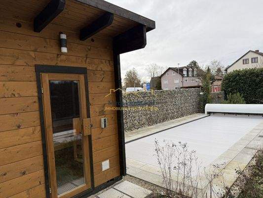 Sauna und Poollandschaft