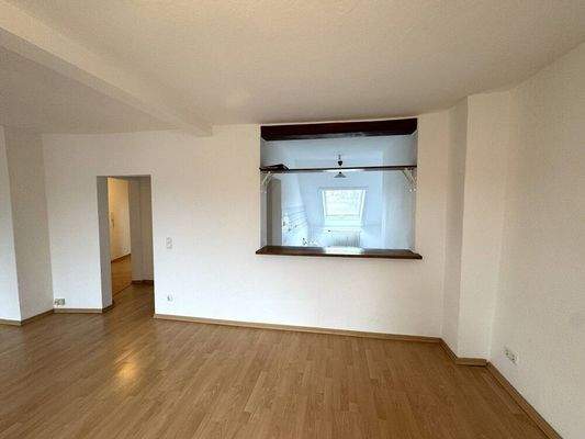 Essbereich mit offener Küche