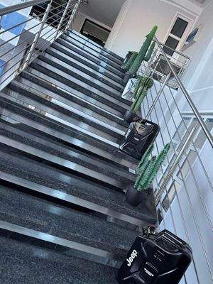 Treppe Foyer Ausstellungsfläche Empfang