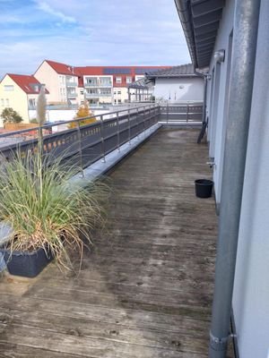 Herrliche Dachterrasse