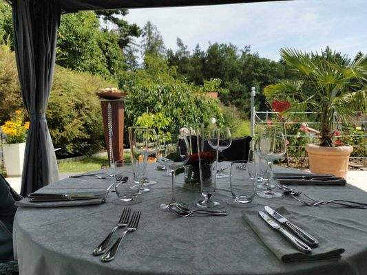 Ausblick von Terrasse