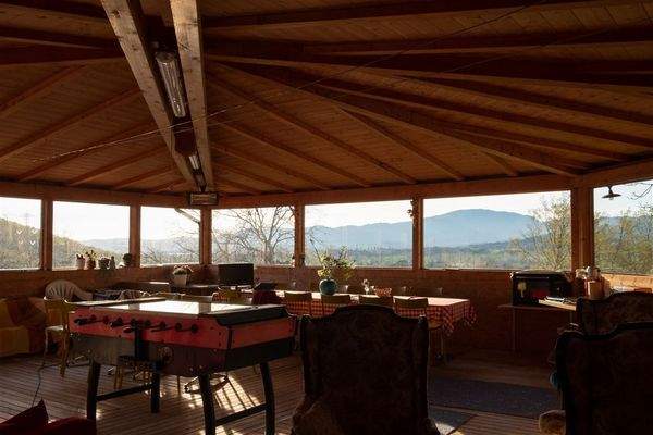 Restaurant/ Küche / Frühstücksraum / Terrasse